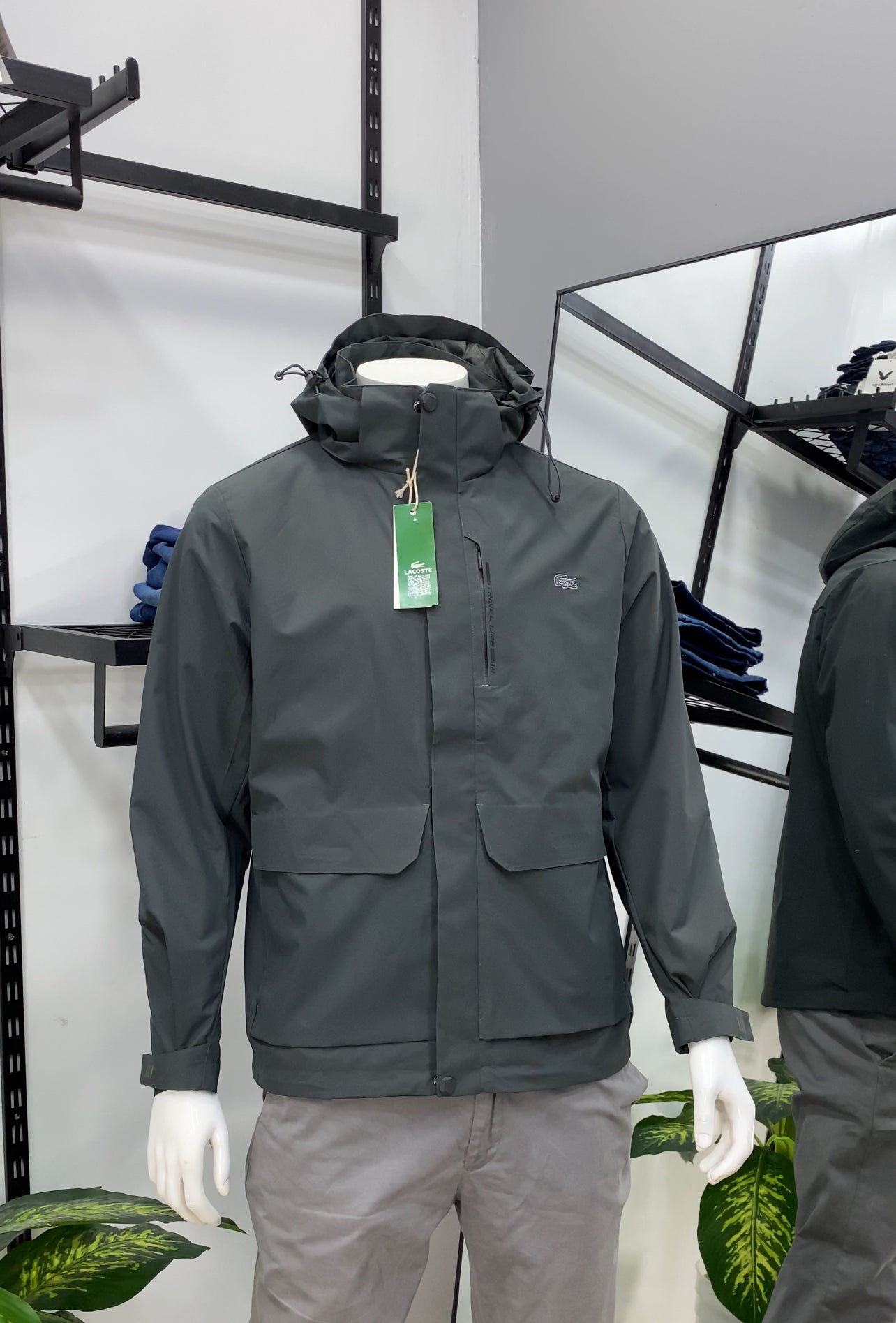 veste impermeable lacoste